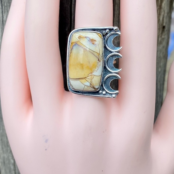 💥SALE💥Brecciated Mookaite Ring - Picture 10 of 15